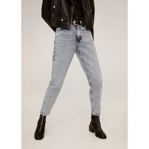 Mango Boyfriend Jeans ｜Grey｜only wear once